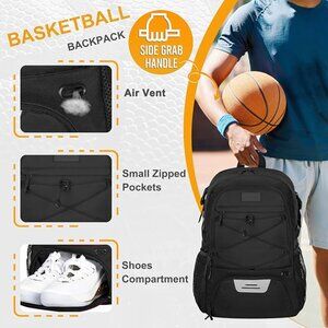 NWT! Lightweight Water-resistant Backpack for Sports, Travel, and Everyday Use